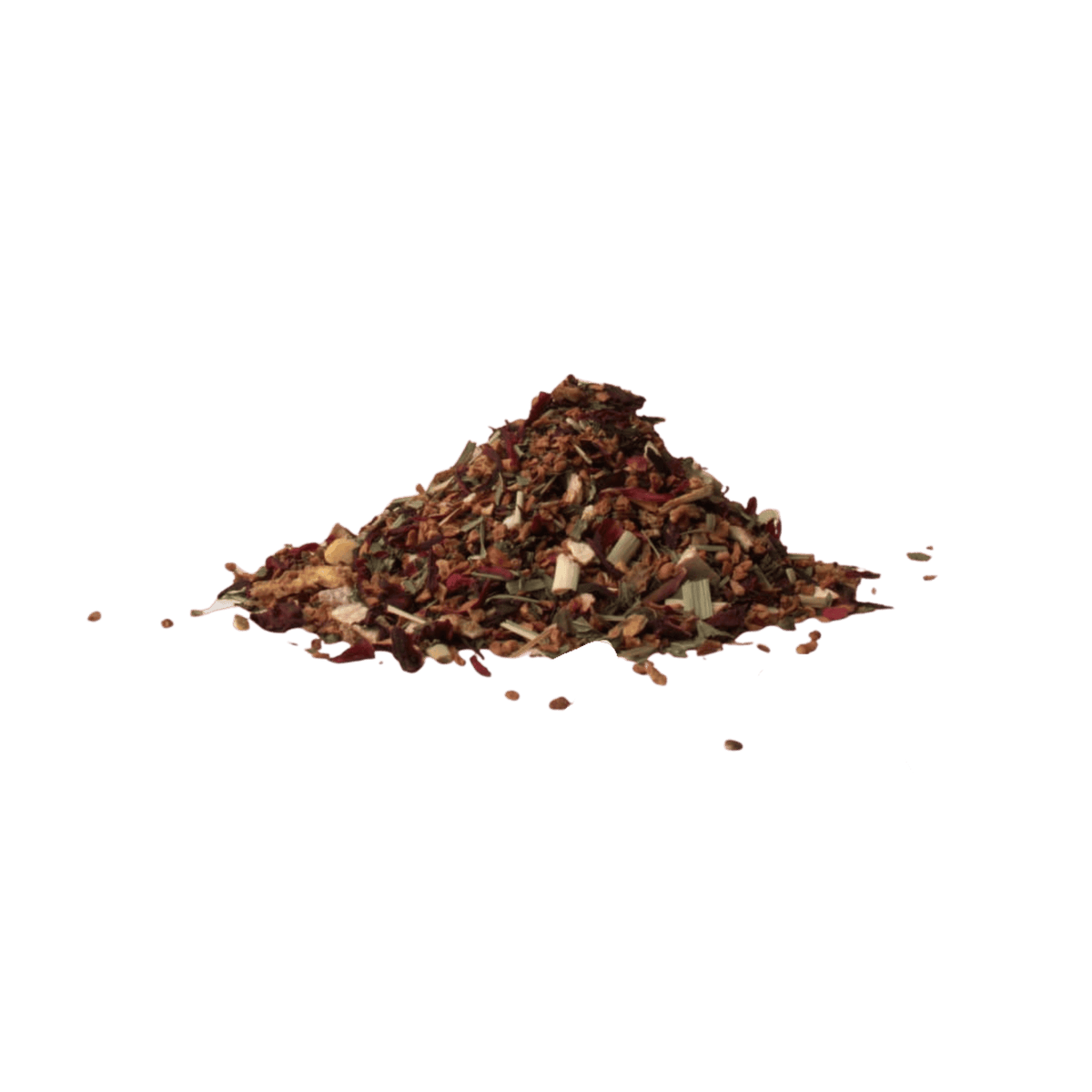 Organic Raspberry-Mint Iced Tea (Cold Brew)