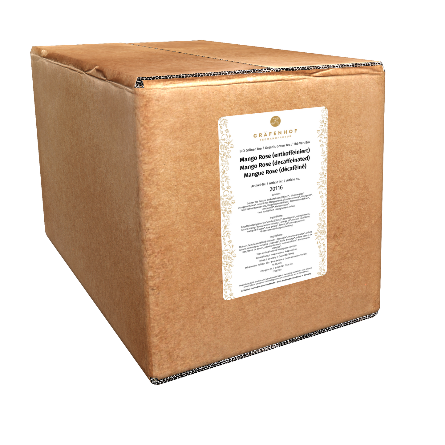 ORGANIC Mango Rose (decaffeinated)