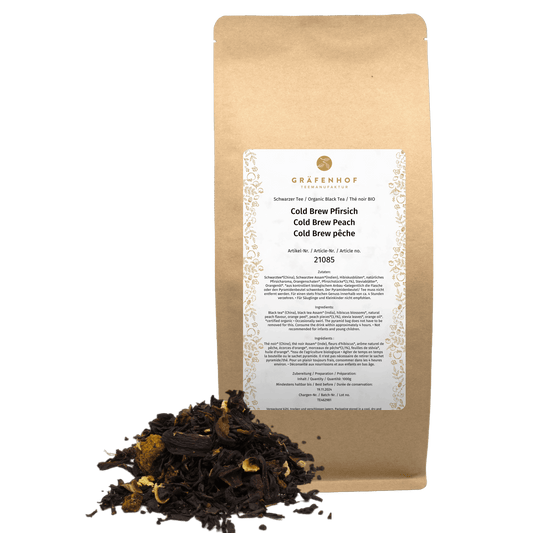 ORGANIC Iced Tea Peach (Cold Brew)