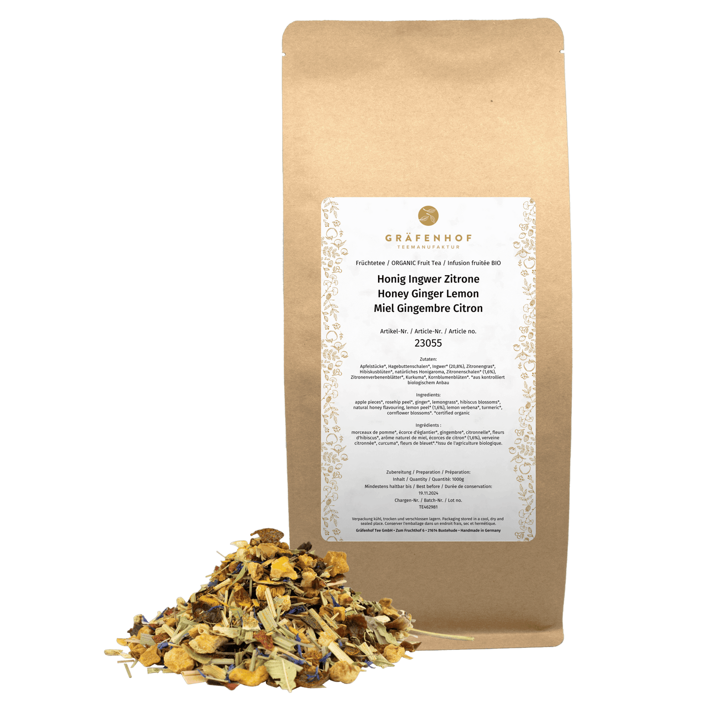 Honey Ginger Lemon
