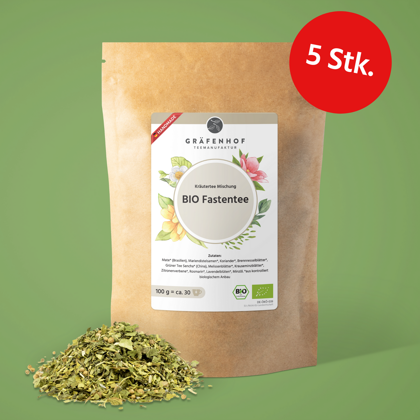 BIO Fastentee - 5 Stk. x 100g