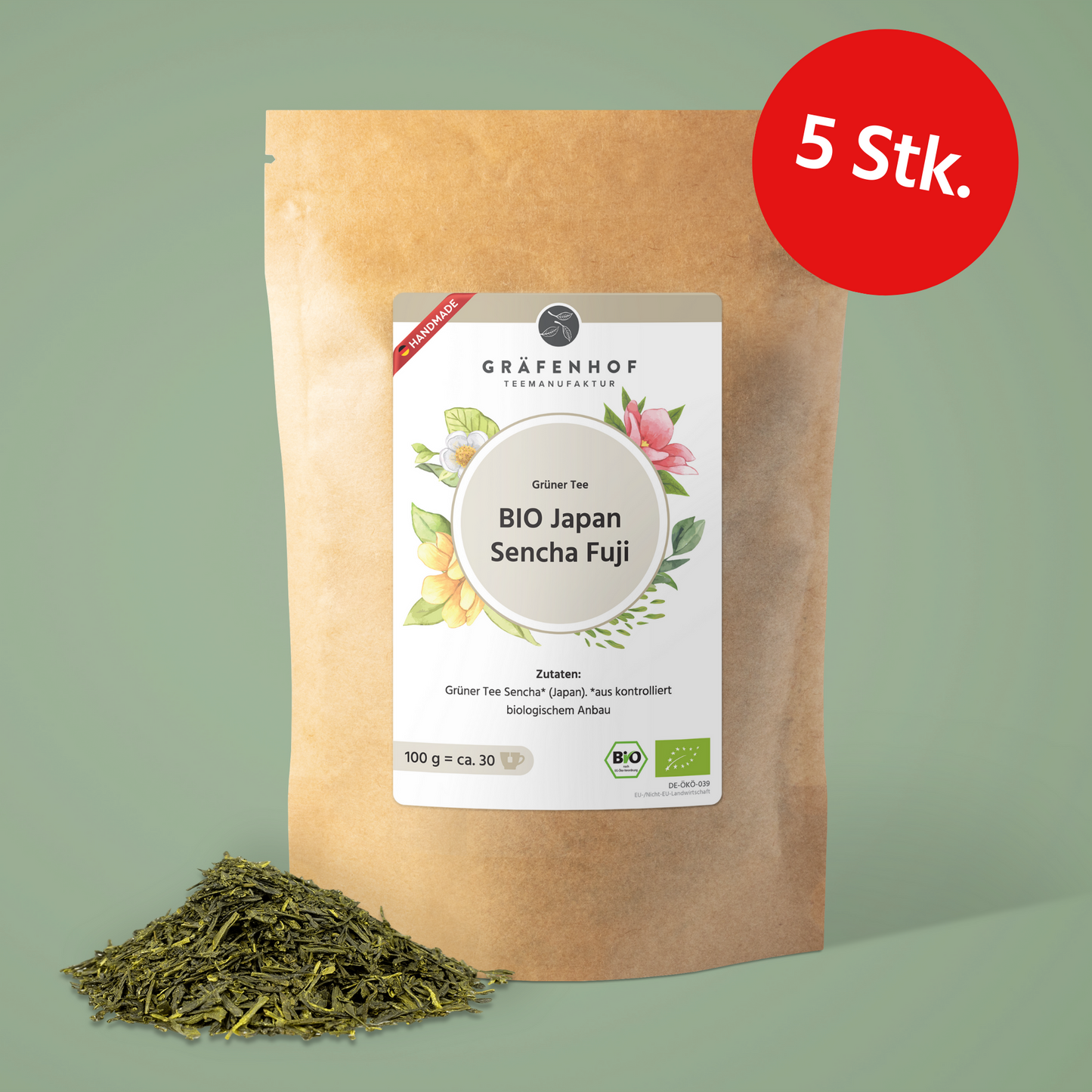 BIO Japan Sencha Fuji - 5 Stk. x 100g