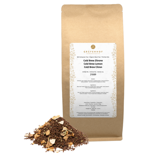 ORGANIC Iced Tea Lemon (Cold Brew)