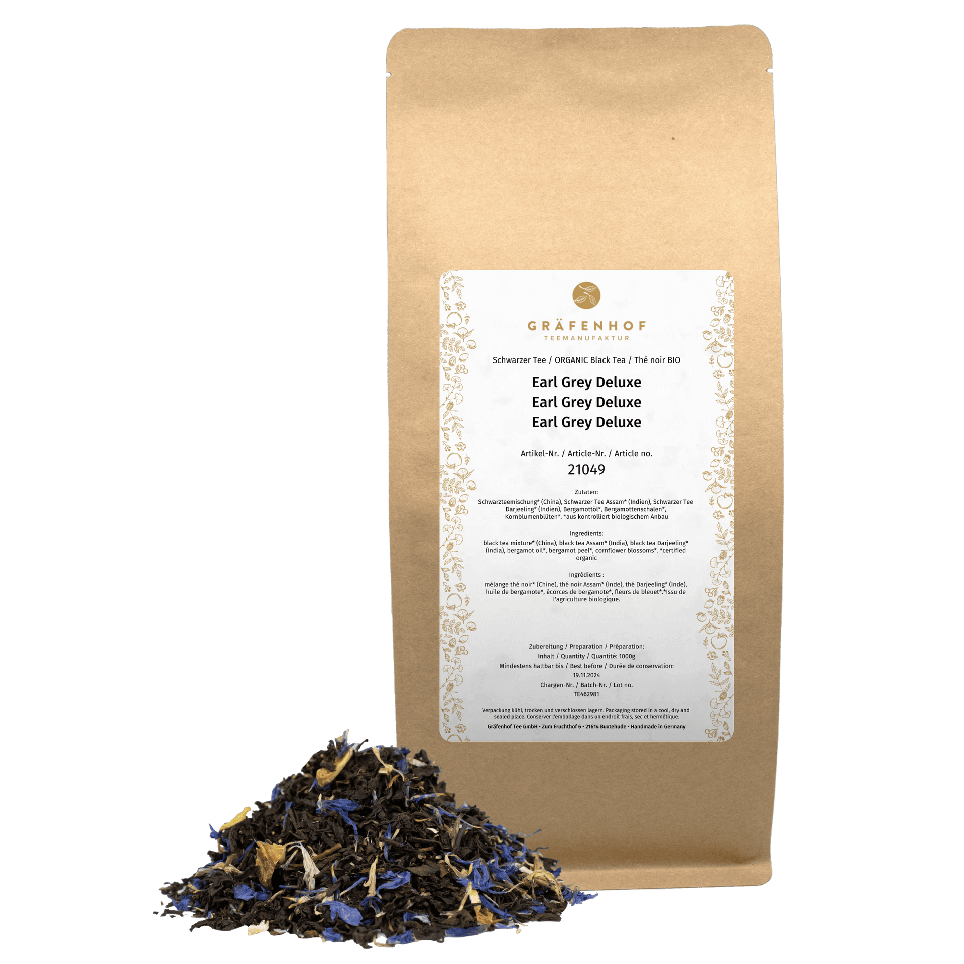 Crpe Earl Grey Black Tea Hritage Gourmand