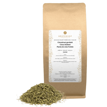 Ground cistus herb