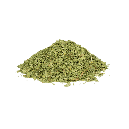 cut stevia leaves